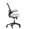 Flash Furniture White Mesh Mid-Back Task Chair with Roller Wheels BL-X-5M-WH-RLB-GG - alternate 6